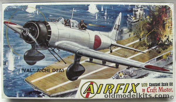 Airfix 1/72 Aichi D3AI Val - Craftmaster Issue, 1227-50 plastic model kit